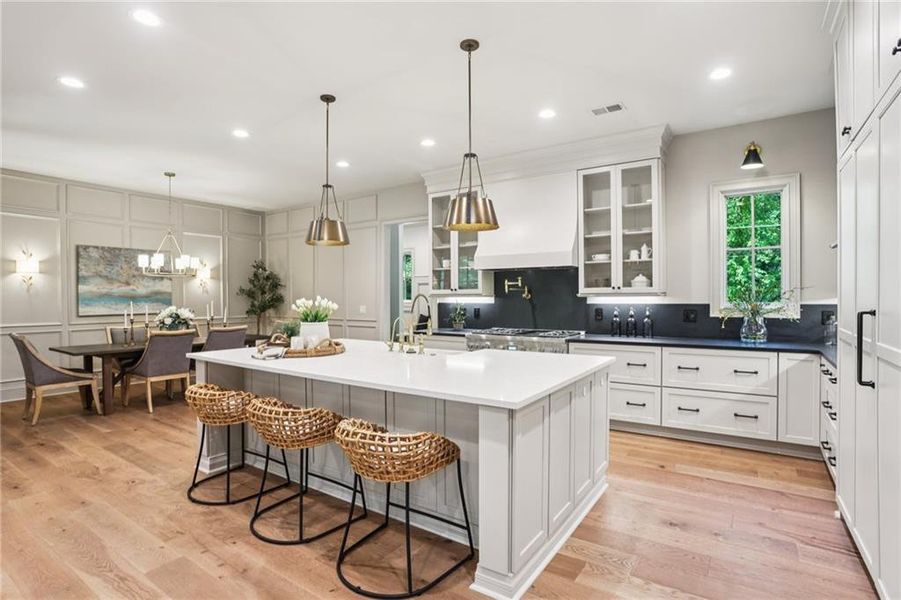 Furnished interior view inside a new home in , Marietta (Image 11).