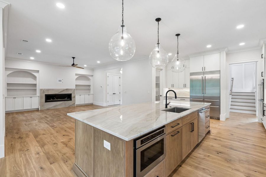 Furnished interior view inside a new home in , Johns Island (Image 12).