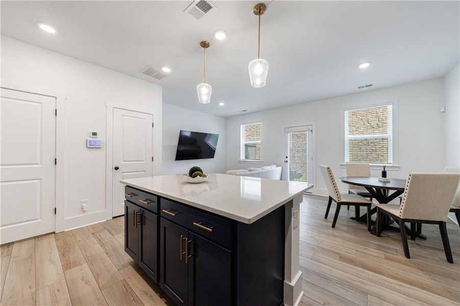 Furnished interior view inside a new home in , Atlanta (Image 15).