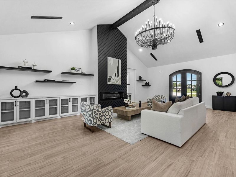 Furnished interior view inside a new home in , Dayton (Image 16).