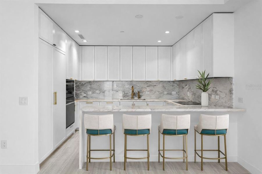 Furnished interior view inside a new home in , Tampa (Image 11).