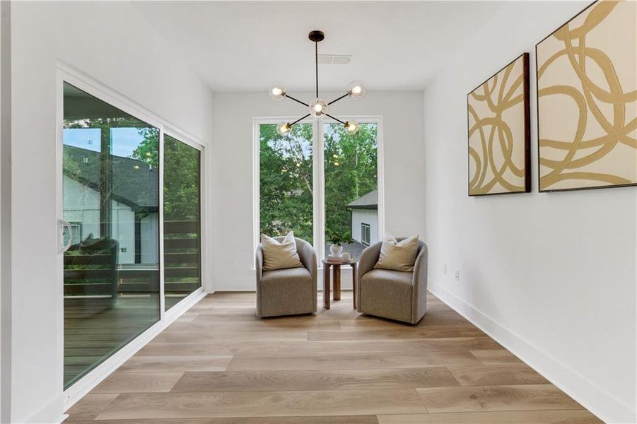 Furnished interior view inside a new home in , Scottdale (Image 21).