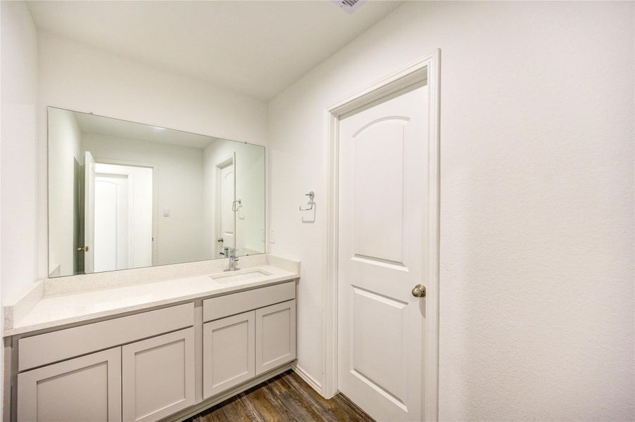 Furnished interior view inside a new home in Breckenridge Forest, Spring (Image 13).