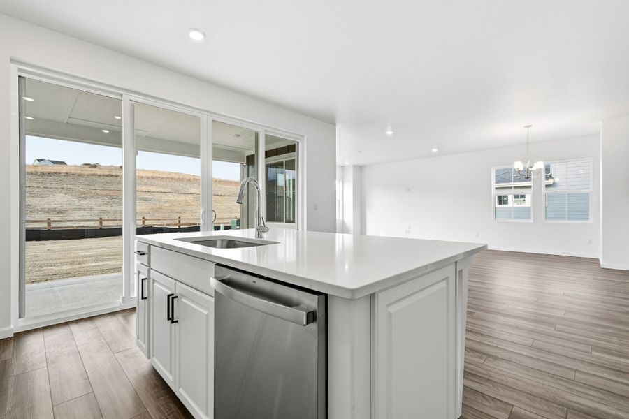 Furnished interior view inside a new home in The Town Collection at Independence, Elizabeth (Image 10). Furnished interior view inside a new home in The Town Collection at Independence, Elizabeth (Image 10).