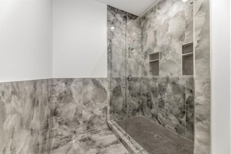 Close-up of interior finishes inside a home in , Dallas (Image 15).