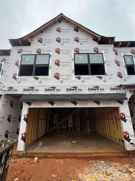 In-progress construction of a new home in , Tucker, GA (Image 5).