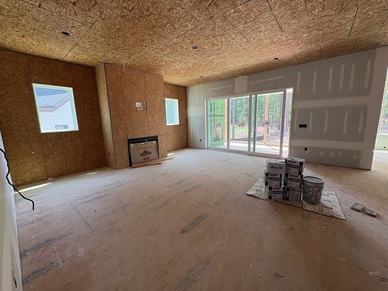 In-progress construction of a new home in Lowery Estates, Wake Forest, NC (Image 5).