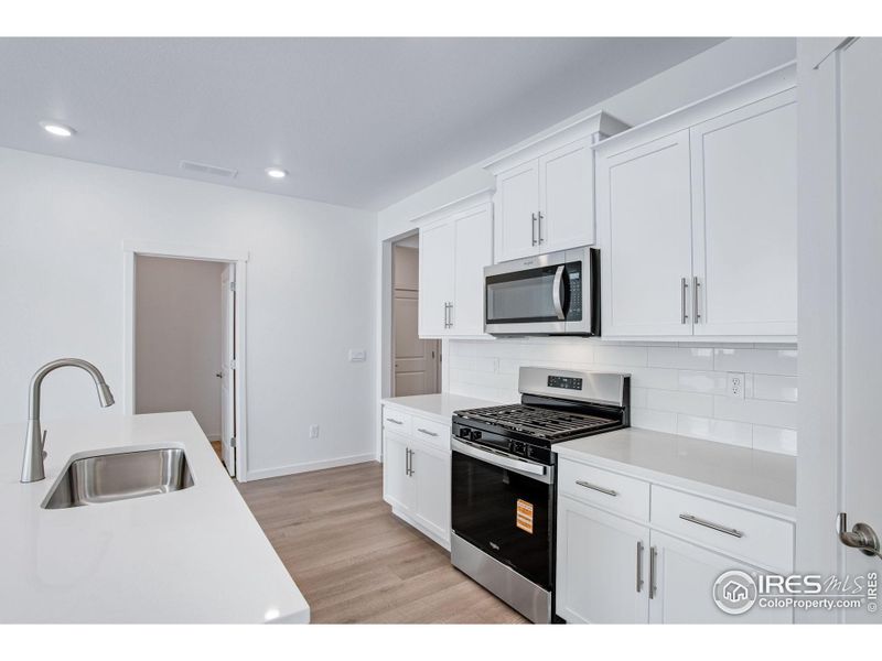 Furnished interior view inside a new home in Hansen Farm, Fort Collins (Image 8).