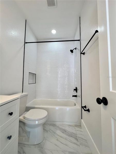 Furnished interior view inside a new home in , Tampa (Image 43).