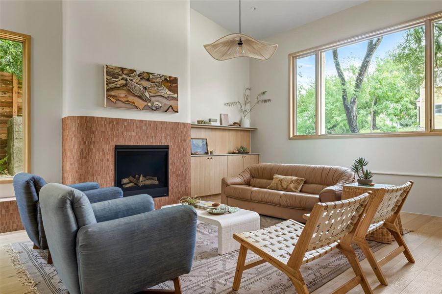 Furnished interior view inside a new home in , Austin (Image 11).