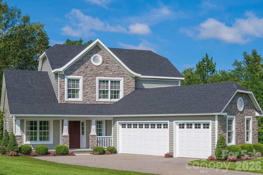 Hannah 3 Car Garage Option Hannah 3 Car Garage Option