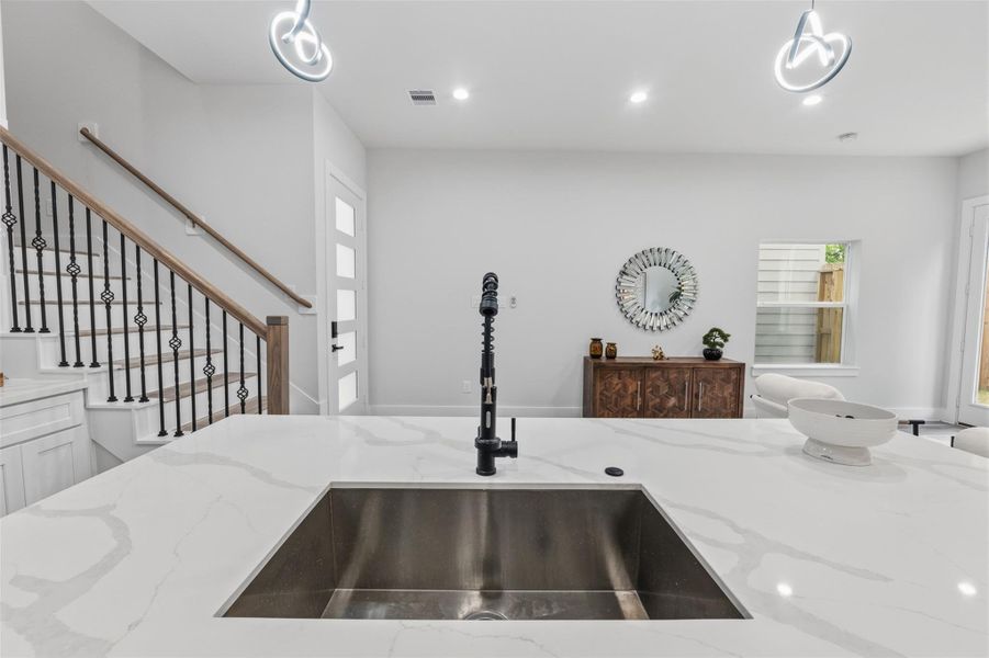 Close-up of interior finishes inside a home in , Houston (Image 19). Close-up of interior finishes inside a home in , Houston (Image 19).