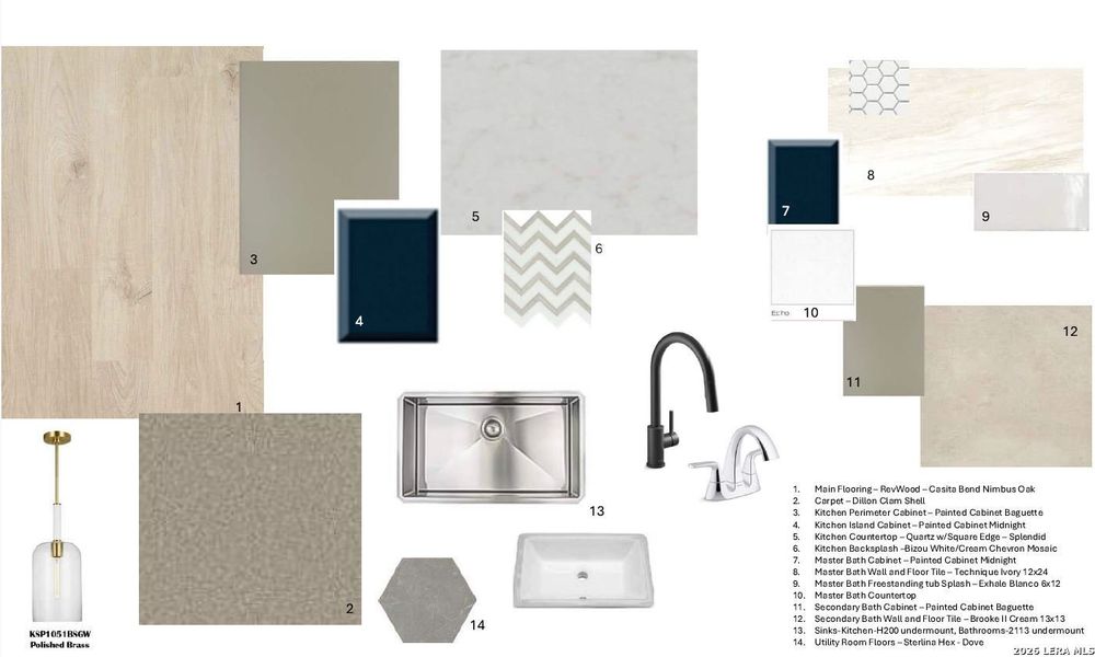 Sample of building materials used in homes in Megan's Landing, Castroville (Image 4). Sample of building materials used in homes in Megan's Landing, Castroville (Image 4).