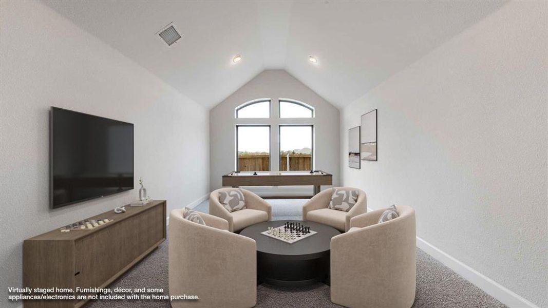 Furnished interior view inside a new home in Devonshire, Forney (Image 6).