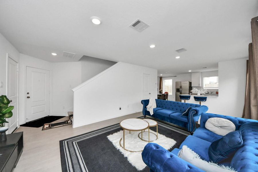 Furnished interior view inside a new home in , Hockley (Image 19).