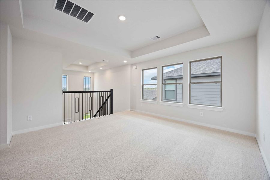 Spacious, unfurnished interior of a new home in Bluestem, Brookshire (Image 24). Spacious, unfurnished interior of a new home in Bluestem, Brookshire (Image 24).