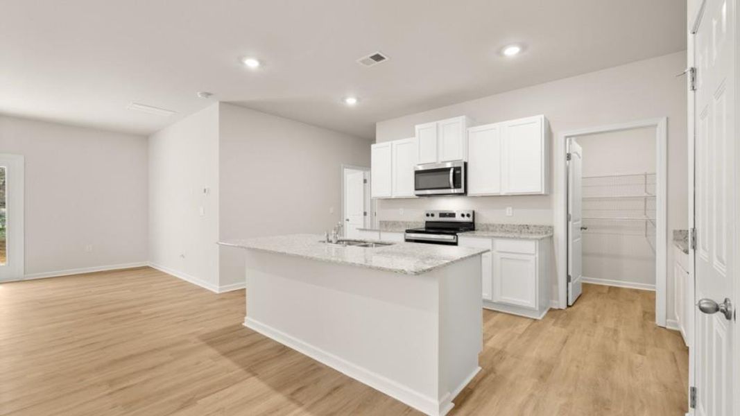 Furnished interior view inside a new home in Oconee Overlook, Gainesville (Image 3).