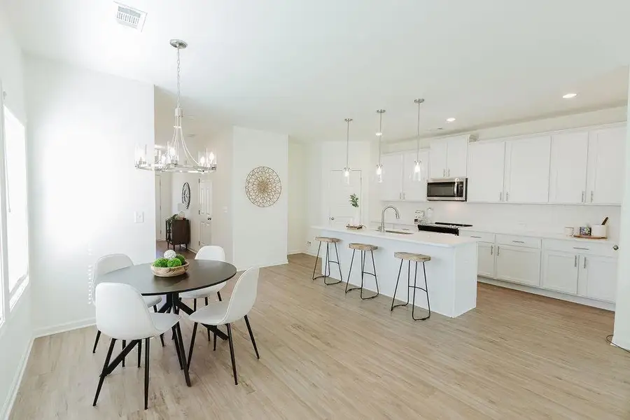 Furnished interior view inside a new home in Downtown Fausett, Dawsonville (Image 3).