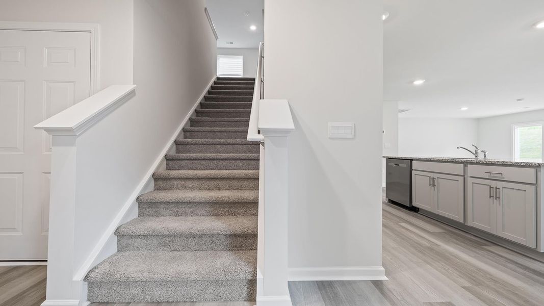 Spacious, unfurnished interior of a new home in Baxter Village, Boiling Springs (Image 19). Spacious, unfurnished interior of a new home in Baxter Village, Boiling Springs (Image 19).