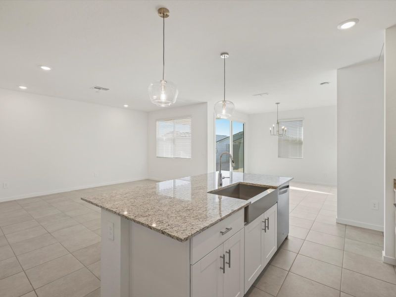 Furnished interior view inside a new home in Wildera, San Tan Valley (Image 6).