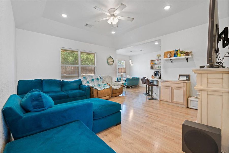 Furnished interior view inside a new home in , Cleburne (Image 9). Furnished interior view inside a new home in , Cleburne (Image 9).