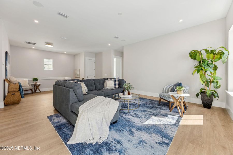 Furnished interior view inside a new home in , Fernandina Beach (Image 35). Furnished interior view inside a new home in , Fernandina Beach (Image 35).