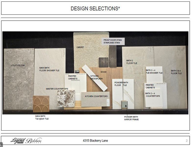 Representative photo of design selections for 4315 Blackberry Representative photo of design selections for 4315 Blackberry