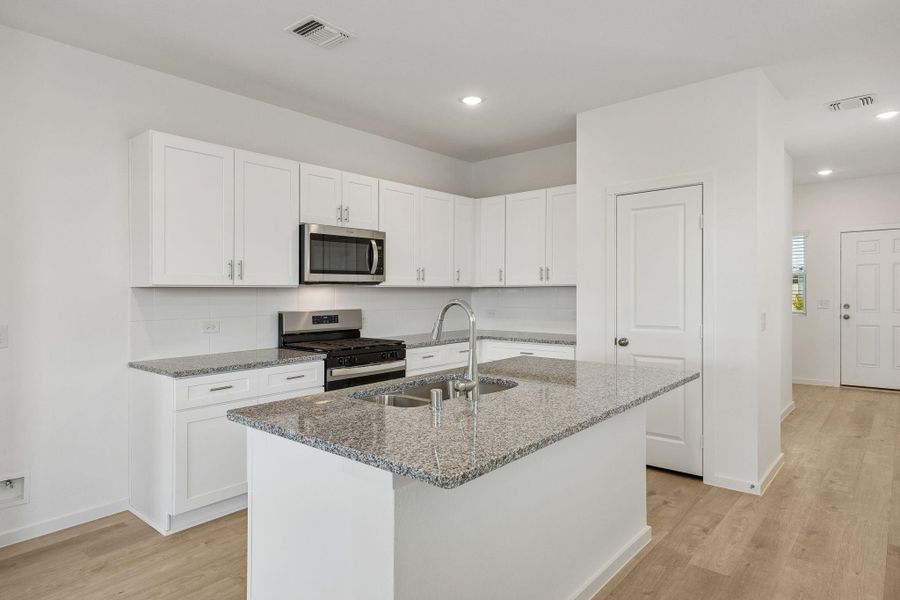 MODEL HOME images may NOT be consistent with the finished product.