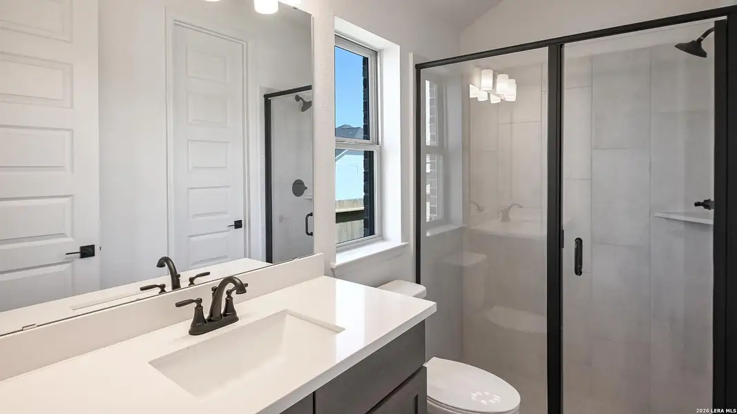 Furnished interior view inside a new home in Cibolo Valley Heights, Cibolo (Image 8).