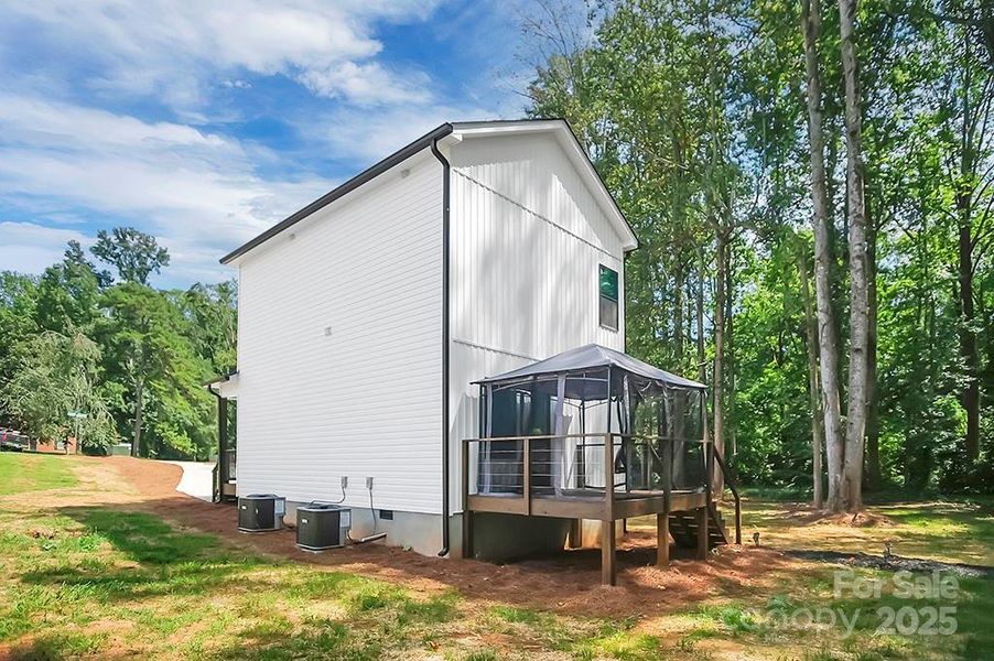 Front exterior of a new home in , Shelby, NC, highlighting curb appeal (Image 23).