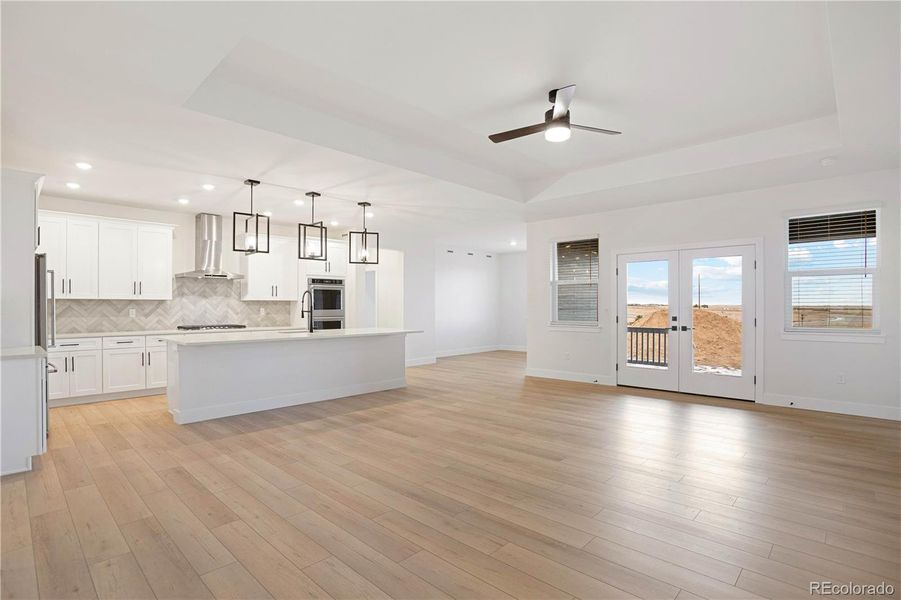 Spacious, unfurnished interior of a new home in Spring Valley Ranch, Elizabeth (Image 14). Spacious, unfurnished interior of a new home in Spring Valley Ranch, Elizabeth (Image 14).
