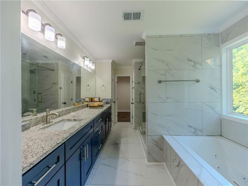 Furnished interior view inside a new home in , Lawrenceville (Image 7).