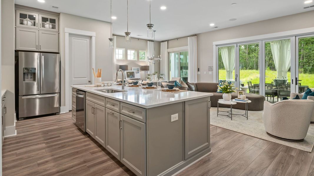 Representative furnished interior of a home built from the The Enthusiast by DRB Elevate. in Brook Run, Fort Mill (Image 10).