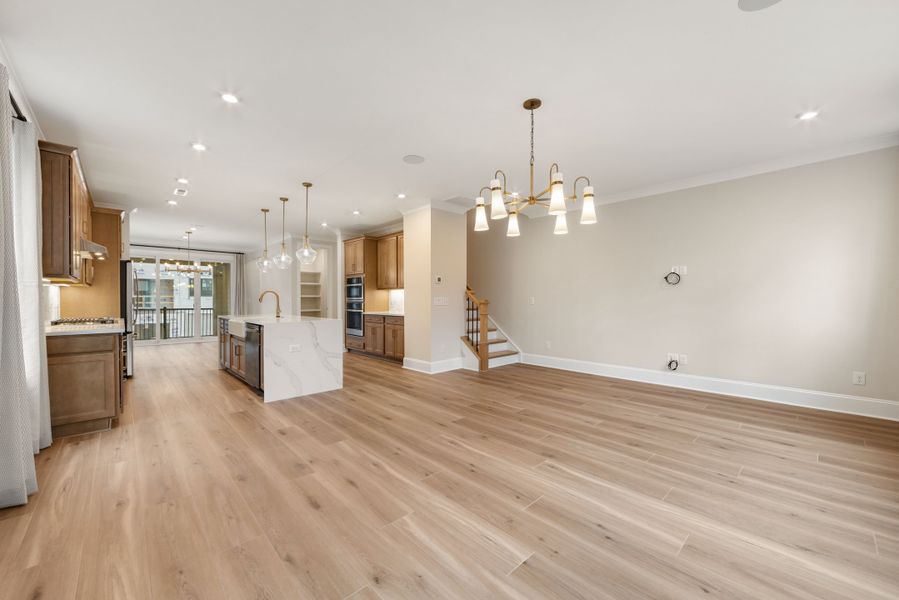 Representative unfurnished interior of a home built from the Marquis by Tri Pointe Homes in Ascend, Charlotte (Image 25).