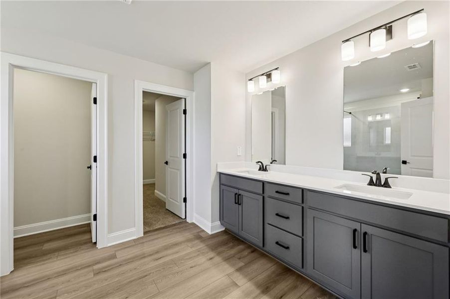Furnished interior view inside a new home in River Pointe, Monroe (Image 8).