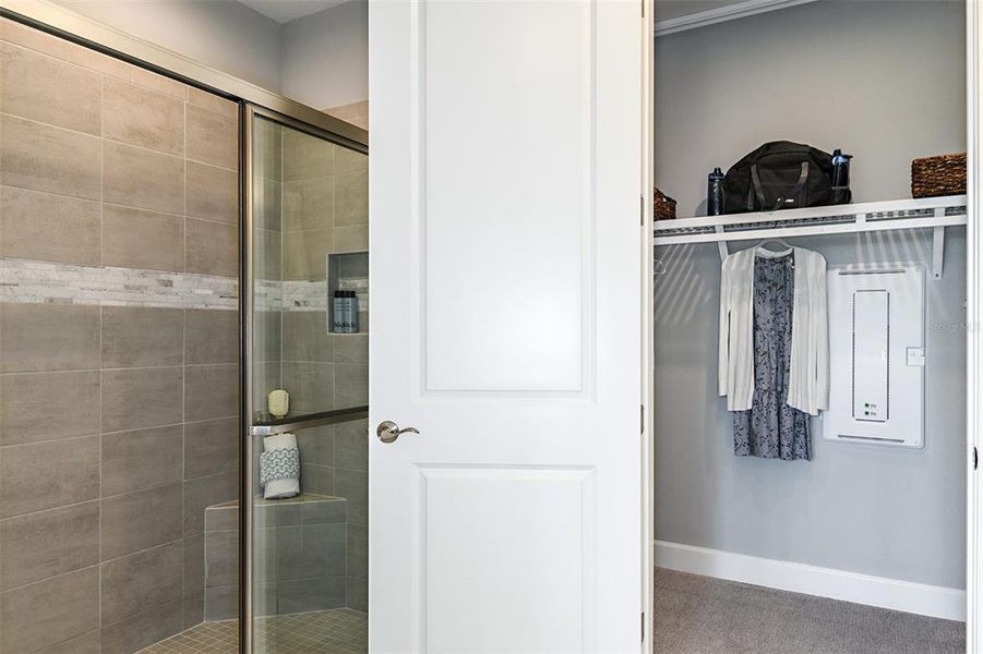 Furnished interior view inside a new home in Esplanade at Wellen Park, Englewood (Image 19).