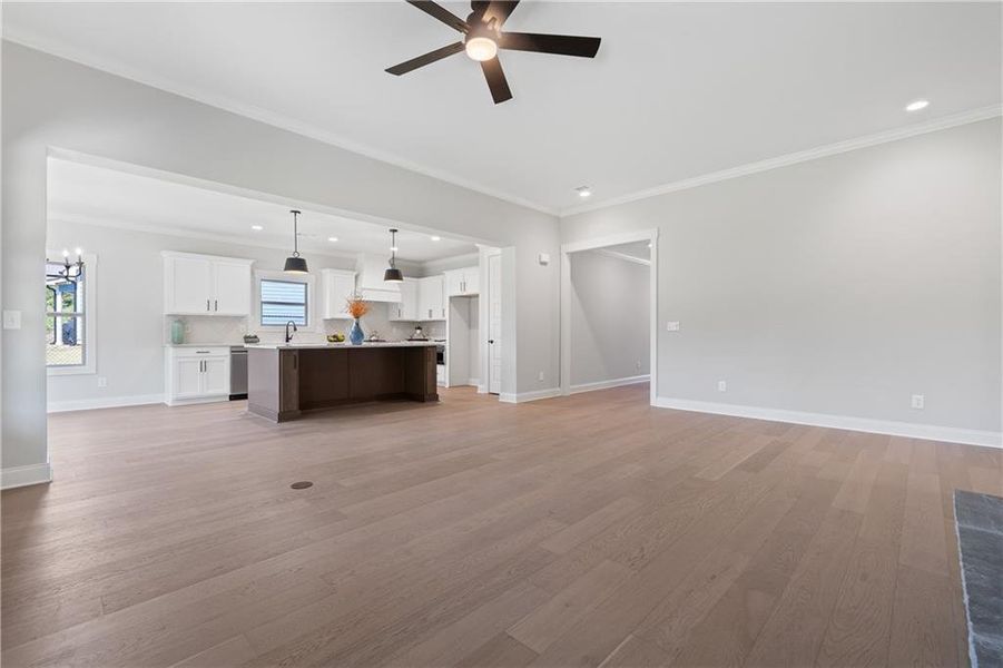 Spacious, unfurnished interior of a new home in , Greensboro (Image 30).