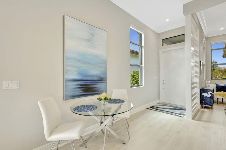 Furnished interior view inside a new home in , Port St. Lucie (Image 13).