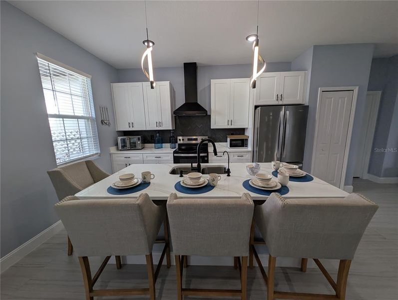 Furnished interior view inside a new home in , Poinciana (Image 53).
