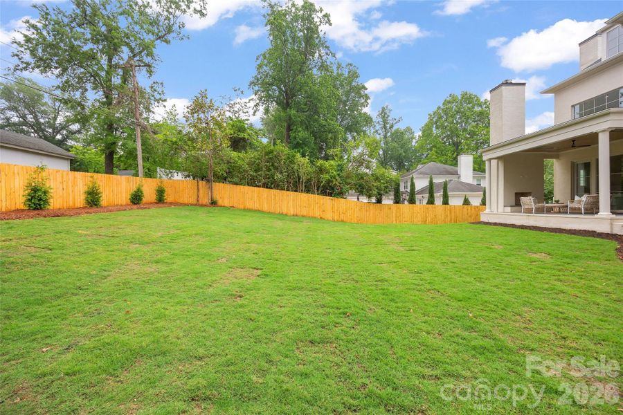 Exterior details and patio area of a home in , Charlotte (Image 4). Exterior details and patio area of a home in , Charlotte (Image 4).