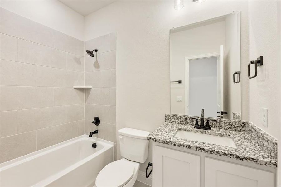 Furnished interior view inside a new home in Mockingbird Hills 60-65, Joshua (Image 12).