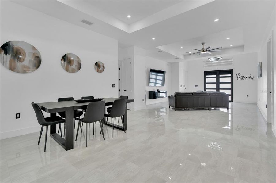 Furnished interior view inside a new home in , Lehigh Acres (Image 6).