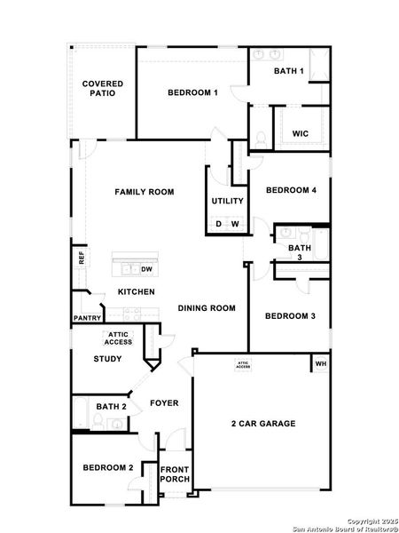 2D floor plan layout of this home in Bollinger, Maxwell, TX (Image 3). 2D floor plan layout of this home in Bollinger, Maxwell, TX (Image 3).