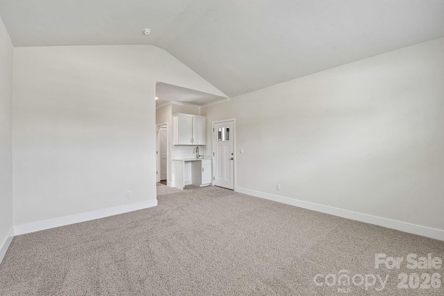 Spacious, unfurnished interior of a new home in Sanctuary at Southgate, Indian Trail (Image 25).