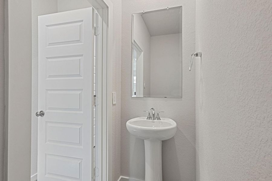 Photo is not of the actual home, but is an inspirational photo of builder’s model home and may depict options, furnishings, and/or decorator features that are not included