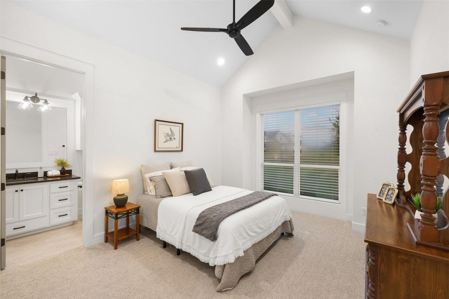 Furnished interior view inside a new home in , College Station (Image 31).