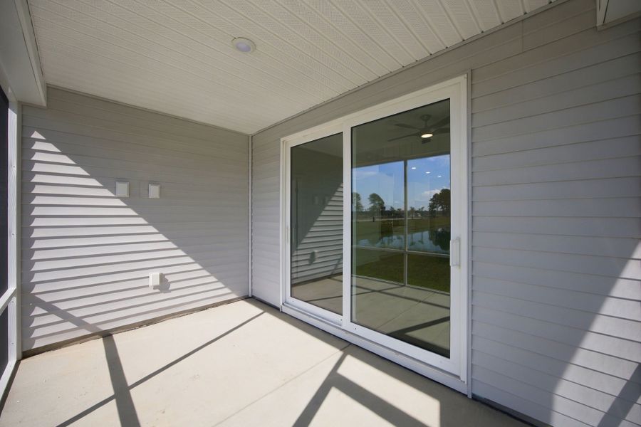 Exterior details and patio area of a home in Coastal Club of the Carolinas, Calabash (Image 21). Exterior details and patio area of a home in Coastal Club of the Carolinas, Calabash (Image 21).