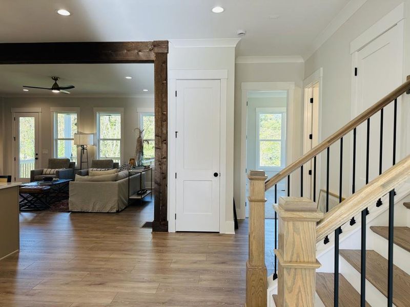 Furnished interior view inside a new home in Hillshire, Cumming (Image 11).