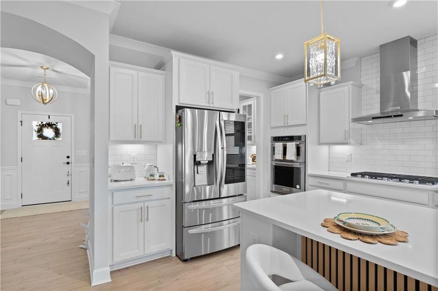 Furnished interior view inside a new home in , Hoschton (Image 12). Furnished interior view inside a new home in , Hoschton (Image 12).