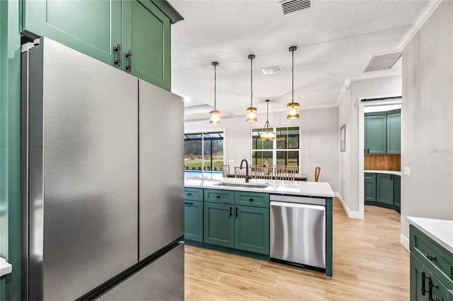 Furnished interior view inside a new home in , Umatilla (Image 28). Furnished interior view inside a new home in , Umatilla (Image 28).